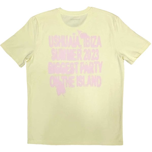 Calvin Harris Unisex Adult Summer ´23 Back Print T-Shirt