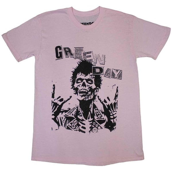 Green Day Unisex Adult Savior Zombie T-Shirt