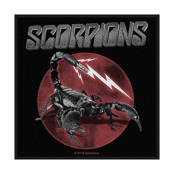 Scorpions Jack Woven Standard Patch