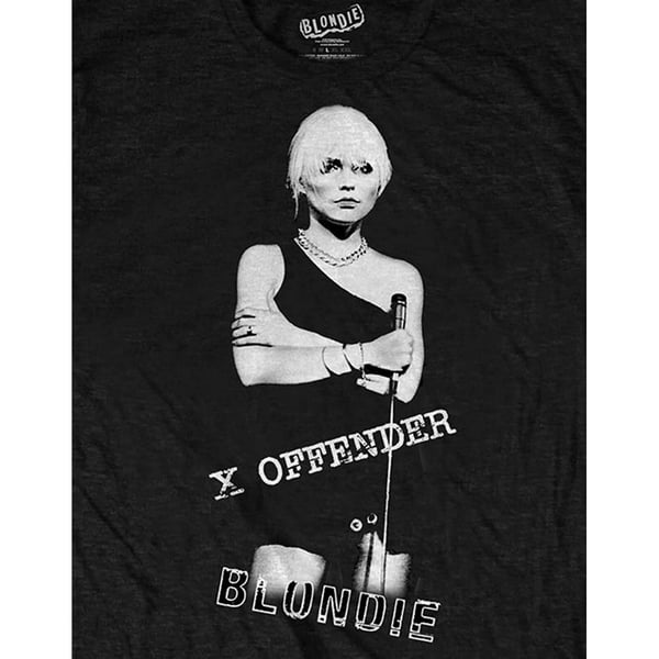 Blondie Unisex aikuisten X Offender T-paita