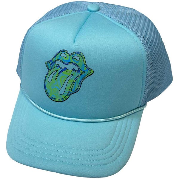 The Rolling Stones Psychedelic Mesh Back Baseball Cap