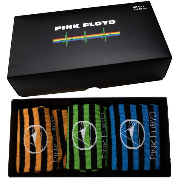 Pink Floyd Unisex Adult Mono Prism Ankle Socks (Pack of 3) Pink Floyd Unisex Adult Mono Prism Ankle Socks (Pack of 3)