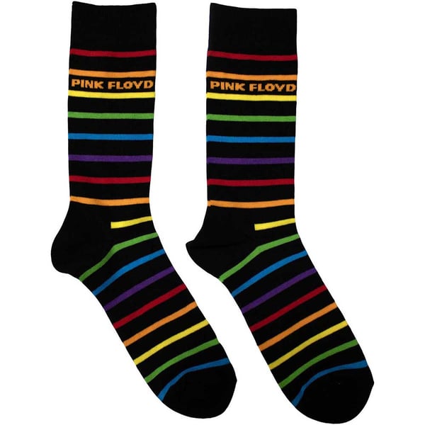Pink Floyd Unisex Adult Wide Stripe Socks