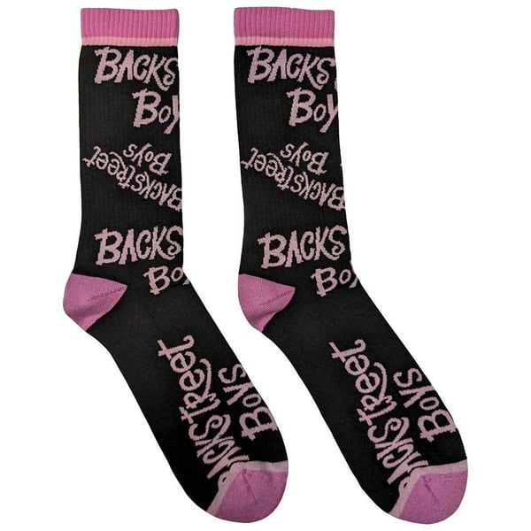 Backstreet Boys Unisex Adult Repeat Logo Socks