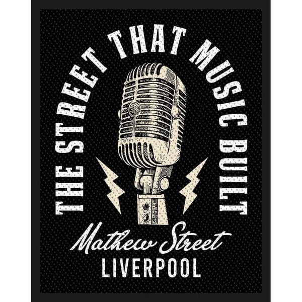 Rock Off Mathew St Mic Street That Music Built Patch
