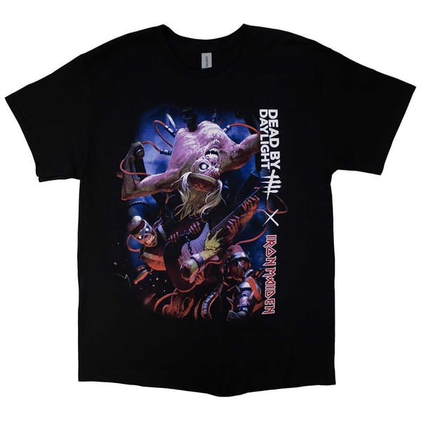 Iron Maiden Unisex Adult Dead By Daylight Monster Eddie T-Shirt