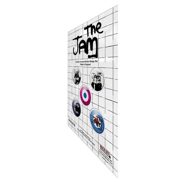 The Jam All Mod Cons Badge (Pack of 5)