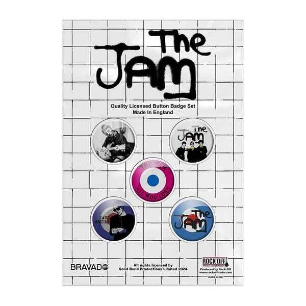 The Jam All Mod Cons Badge (Pack of 5)