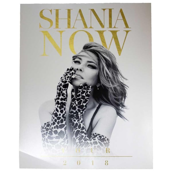 Shania Twain Tour 2018 Poster