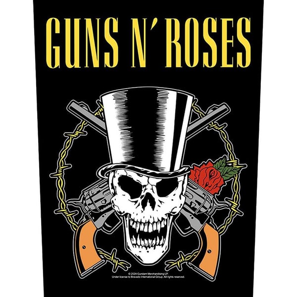 Guns N Roses Skull & Guns Patch