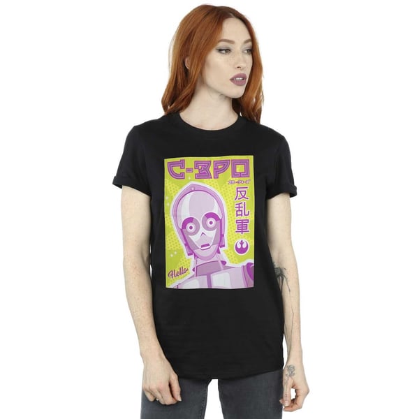 Star Wars Unisex Adult C-3PO Japanese T-Shirt