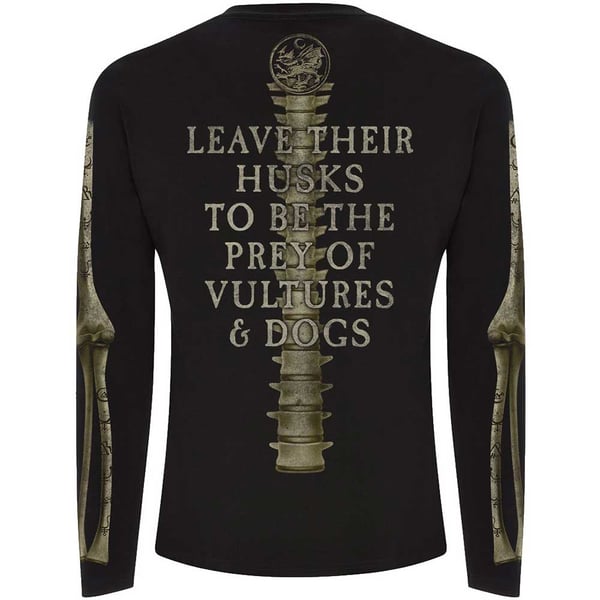 Cradle Of Filth Unisex Vuxen Skelett Långärmad T-shirt