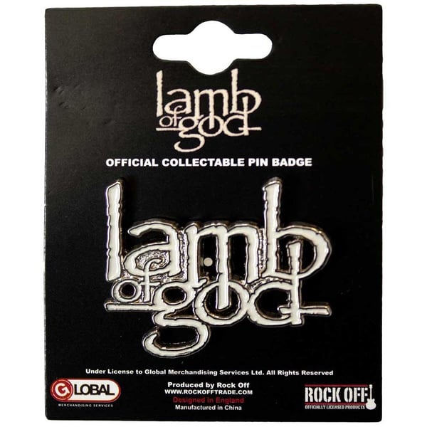 Lamb Of God Logo Badge