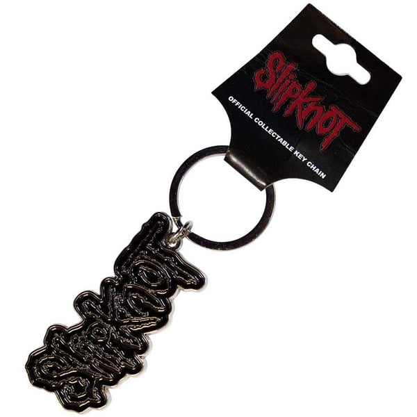 Slipknot Bordered Logo Keyring