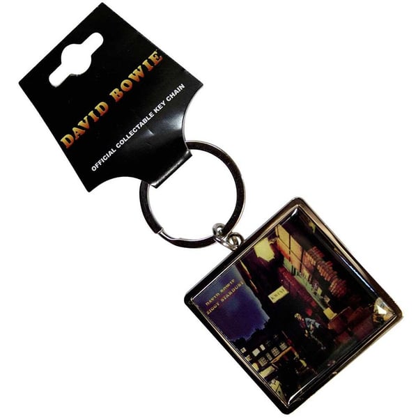 David Bowie Ziggy Stardust Keyring