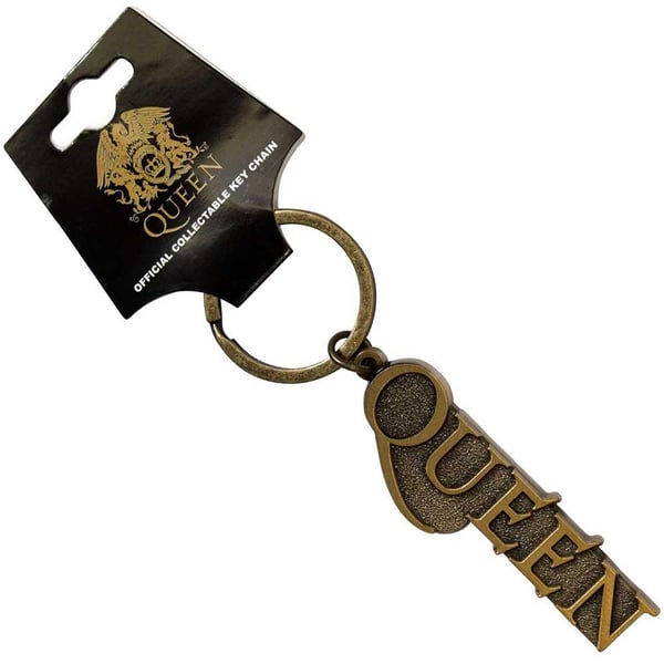 Queen Logo Keyring