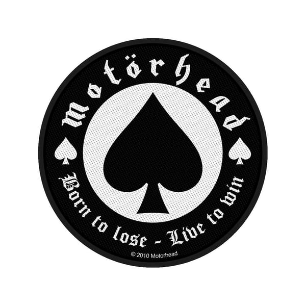 Motorhead Born To Lose Patch