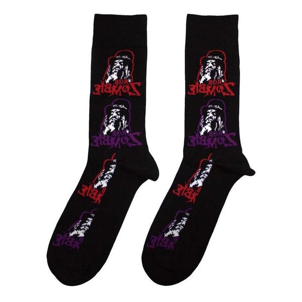 Rob Zombie Unisex Adult Repeat Print Socks