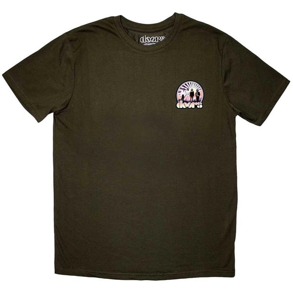 The Doors Unisex Adult Mini Sunrise T-Shirt