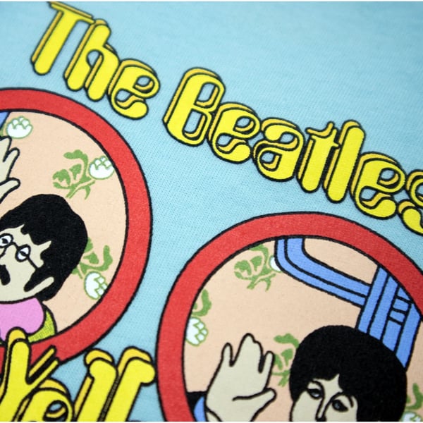 The Beatles Toddler Yellow Submarine Porthole Babygrow