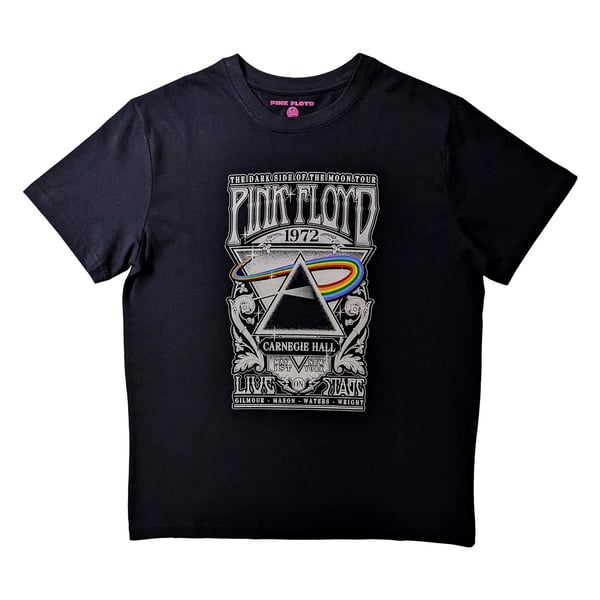 Pink Floyd Childrens/Kids Carnegie Hall Poster T-Shirt