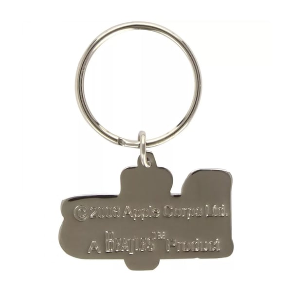 The Beatles Drop T Logo Enamel Keyring