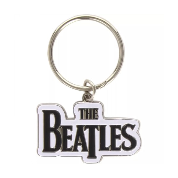 The Beatles Drop T Logo Enamel Keyring