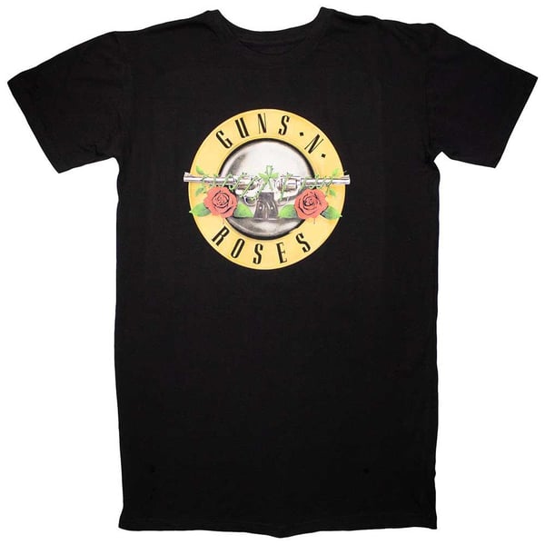 Guns N Roses T-shirt med klassisk logo til kvinder/damer Guns N Roses T-shirt med klassisk logo til kvinder/damer