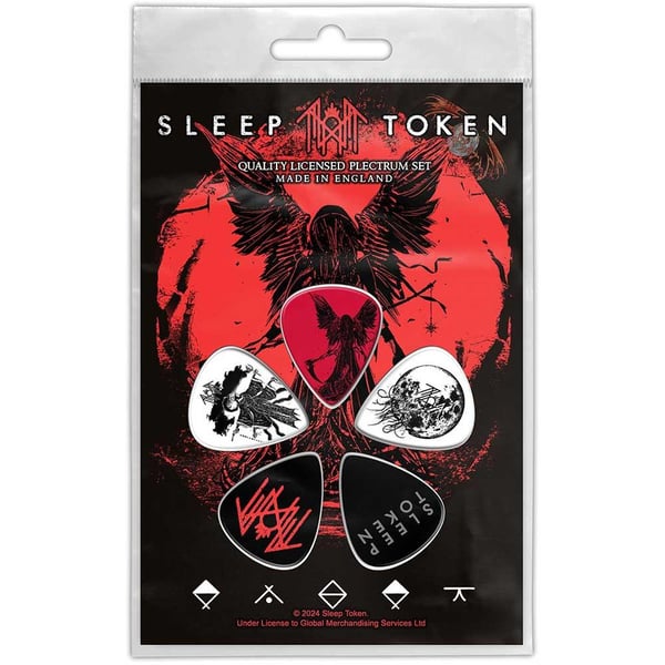 Sleep Token Take Me Back To Eden Plectrum(Pack of 5)