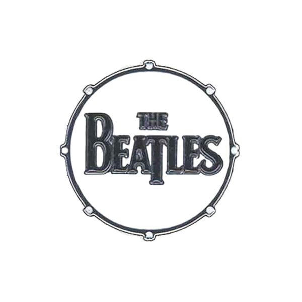 The Beatles Drum Logo Badge