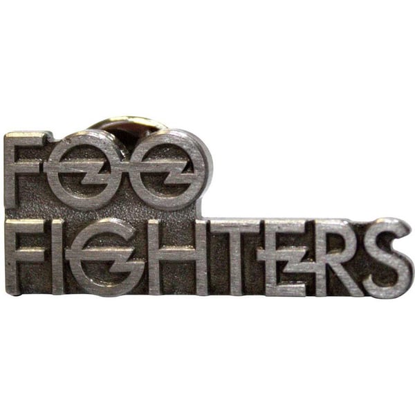 Foo Fighters Staplad Logotyp-märke Foo Fighters Staplad Logotyp-märke