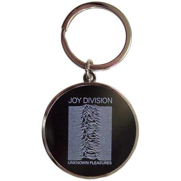 Joy Division Unknown Pleasures Photo Print Keyring
