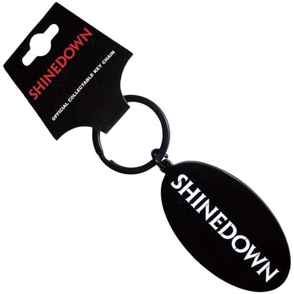 Shinedown Text Logo Die Cast Keyring