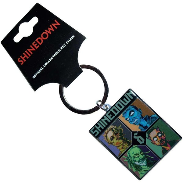 Shinedown Monsters Photo Print Keyring