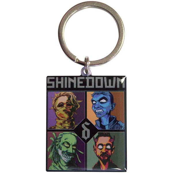 Shinedown Monsters Photo Print Keyring