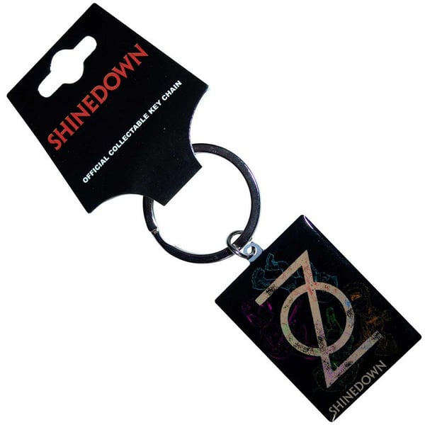 Shinedown Secondary Z Logo Photo Print Keyring