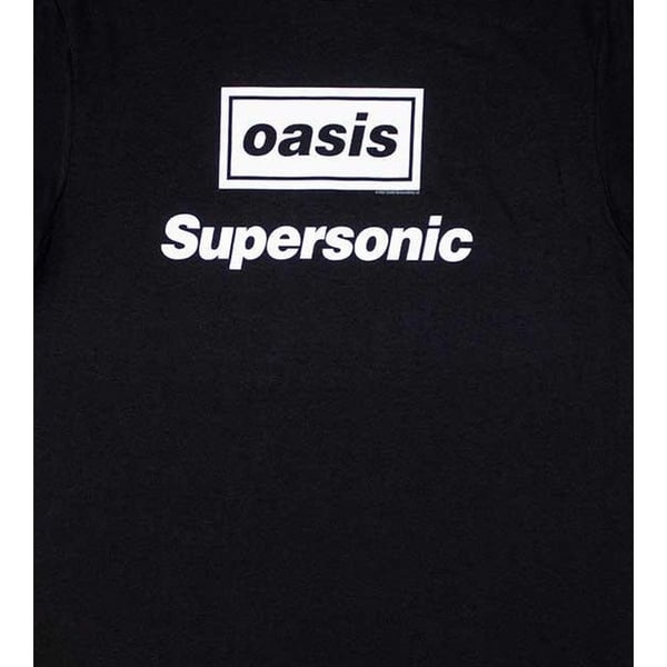 Oasis Unisex Adult Supersonic Title T-Shirt