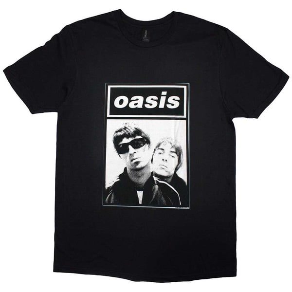 Oasis Unisex Adult Noel & Liam Photograph T-Shirt