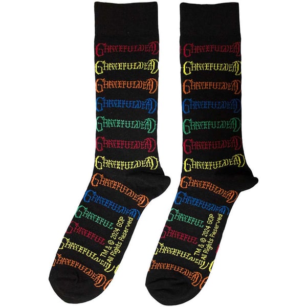 Grateful Dead Unisex Adult Logo Socks