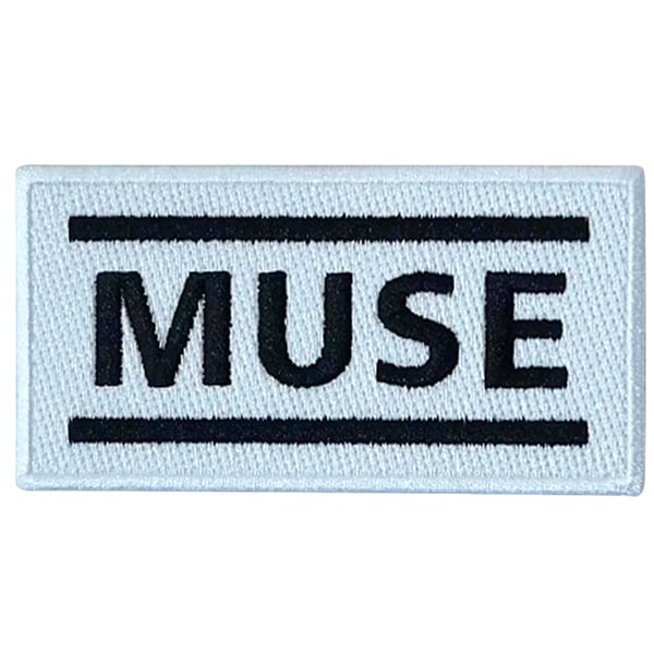 Muse Woven Logo Iron On Patch