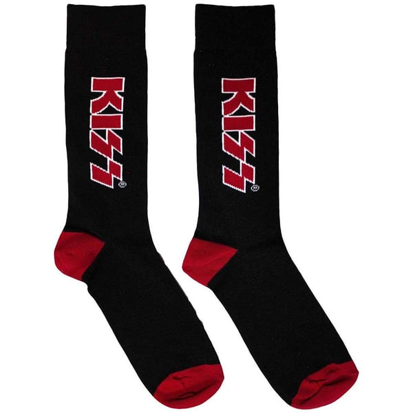 Kiss Unisex Vuxen Logotyp Strumpor