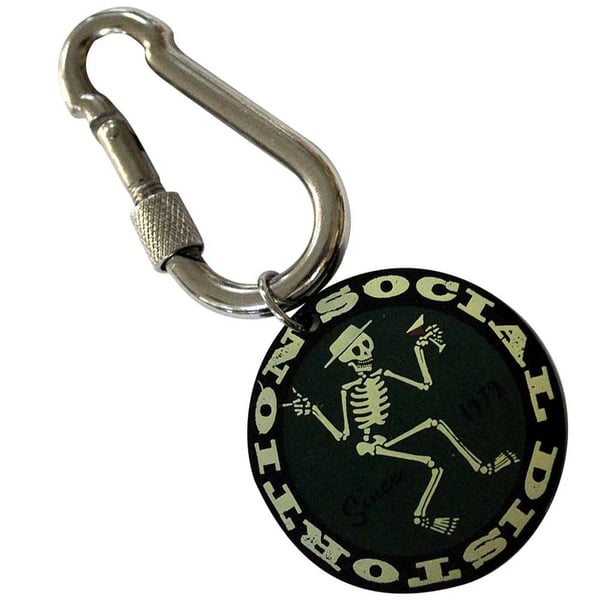 Social Distortion Classic Logo Keyring