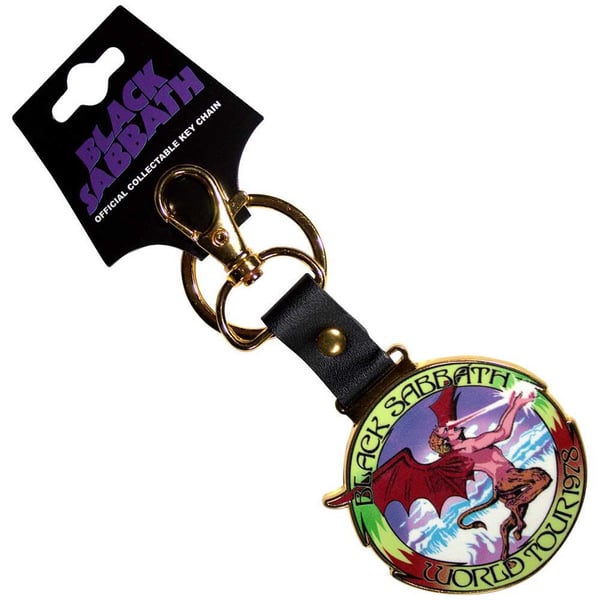 Black Sabbath World Tour 1978 Keyring