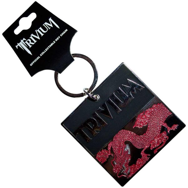 Trivium Deadmen & Dragons Silhouette Keyring