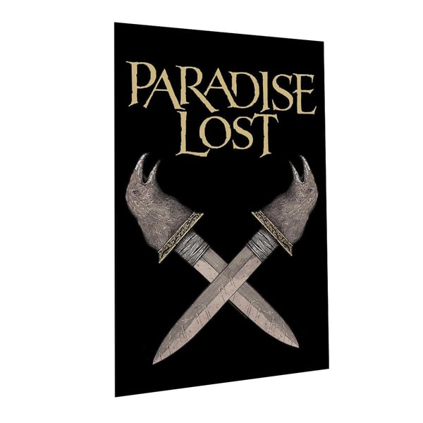 Paradise Lost Obsidian Dagger Textile Poster