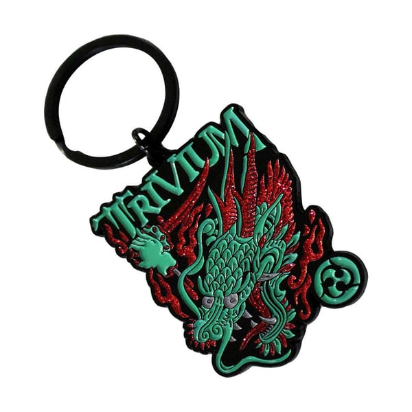 Trivium Deadmen Dragon Head Keyring
