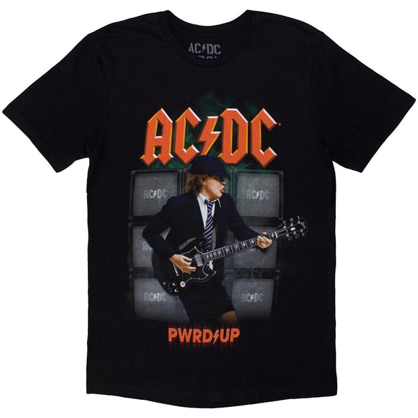 AC/DC Unisex Adult PWRD-UP Gelsenkirchen ´24 Back Print T-Shirt