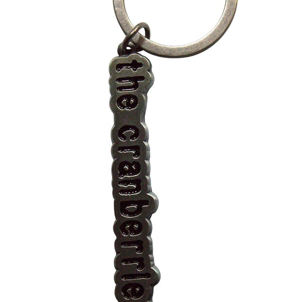 The Cranberries Logo Enamel Keyring