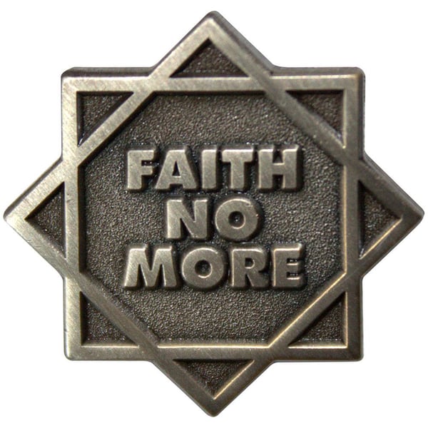 Faith No More Star Logo Badge