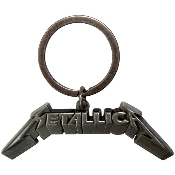 Metallica 3D Logo Keyring